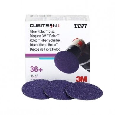 3M™ Cubitron™  Roloc 36+  50mm (15 vnt.)