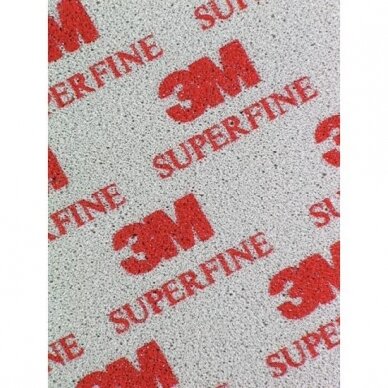 3M™ Šlifavimo kempinė Super Fine  115x140mm (20 vnt.)