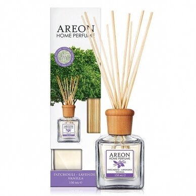 Areon STICKS - Patchouli-Lavander Vanilla oro gaiviklis namams 150ml