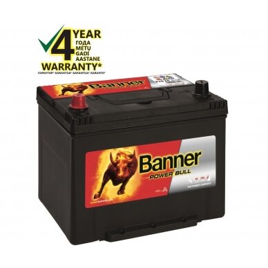 Banner 70Ah 600A +- 12V Power akumuliatorius 260x174x200x222mm