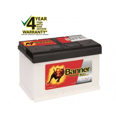 Banner 84Ah 760A 12V Power PRO akumuliatorius 315x175x190mm