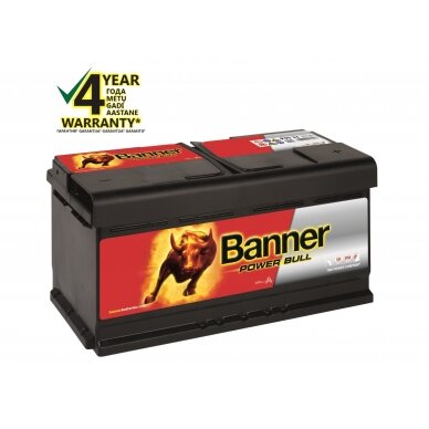 Banner 95Ah 780A 12V Power Bull akumuliatorius 354x175x190x190mm