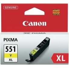 Canon CLI-551XL (6446B001), geltona kasetė