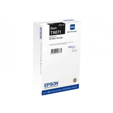 Epson T9071 XXL (C13T90714N) Rašalinė kasetė, Juoda