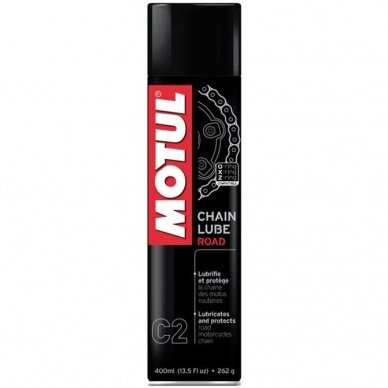 Grandinių tepalas MOTUL MOTUL C2 CHAIN LUBE ROAD 400ML