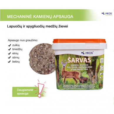 Kamienų apsauga "Šarvas" 1 kg. 1