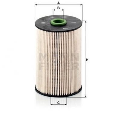 Kuro filtras MANN-FILTER PU 936/1 X