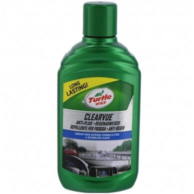 Lietaus lašus skaidantis skystis CLEARVUE Turtle Wax, 300ml