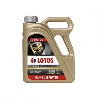 LOTOS TC Synthetic 5W30 5 L. 504/507