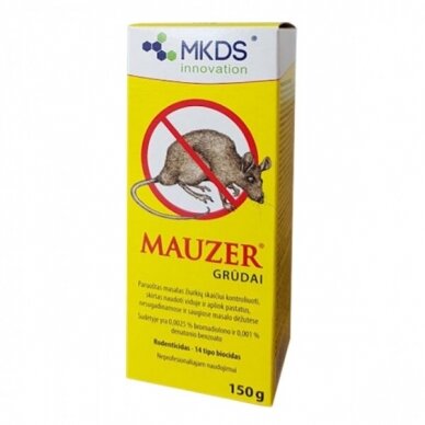 MAUZER, GRŪDAI, 150 G