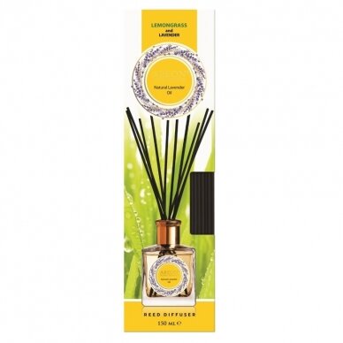 Namų kvapas AREON Lemongrass -Natural Lavender 150 ml.