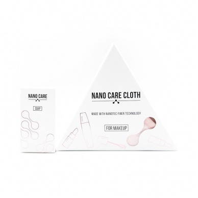 NANO CARE ŠLUOSTĖ MAKIAŽO VALYMUI + NANO CARE MUILIUKAS