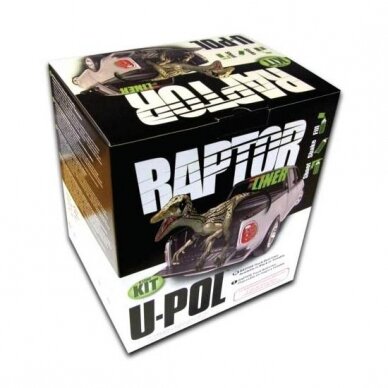 RINKINYS: Atspari danga RAPTOR juoda 4x710ml + 0.96L