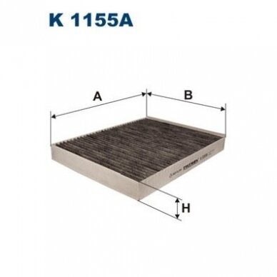 Salono filtras FILTRON K 1155A