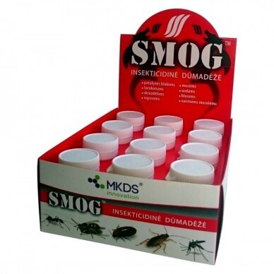 SMOG MIDI - INSEKTICIDINĖ DŪMADĖŽĖ, 11 G 1